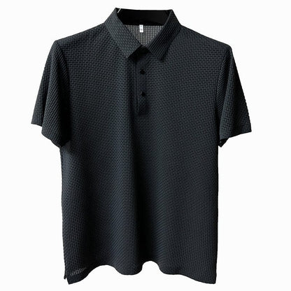 Atmungsaktives Herren Poloshirt mit Mesh-Details & Slim Fit – Herbstedition Milan