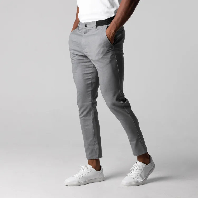 Klassische Herren Stretchhose mit Bequemem Sitz – Matteo