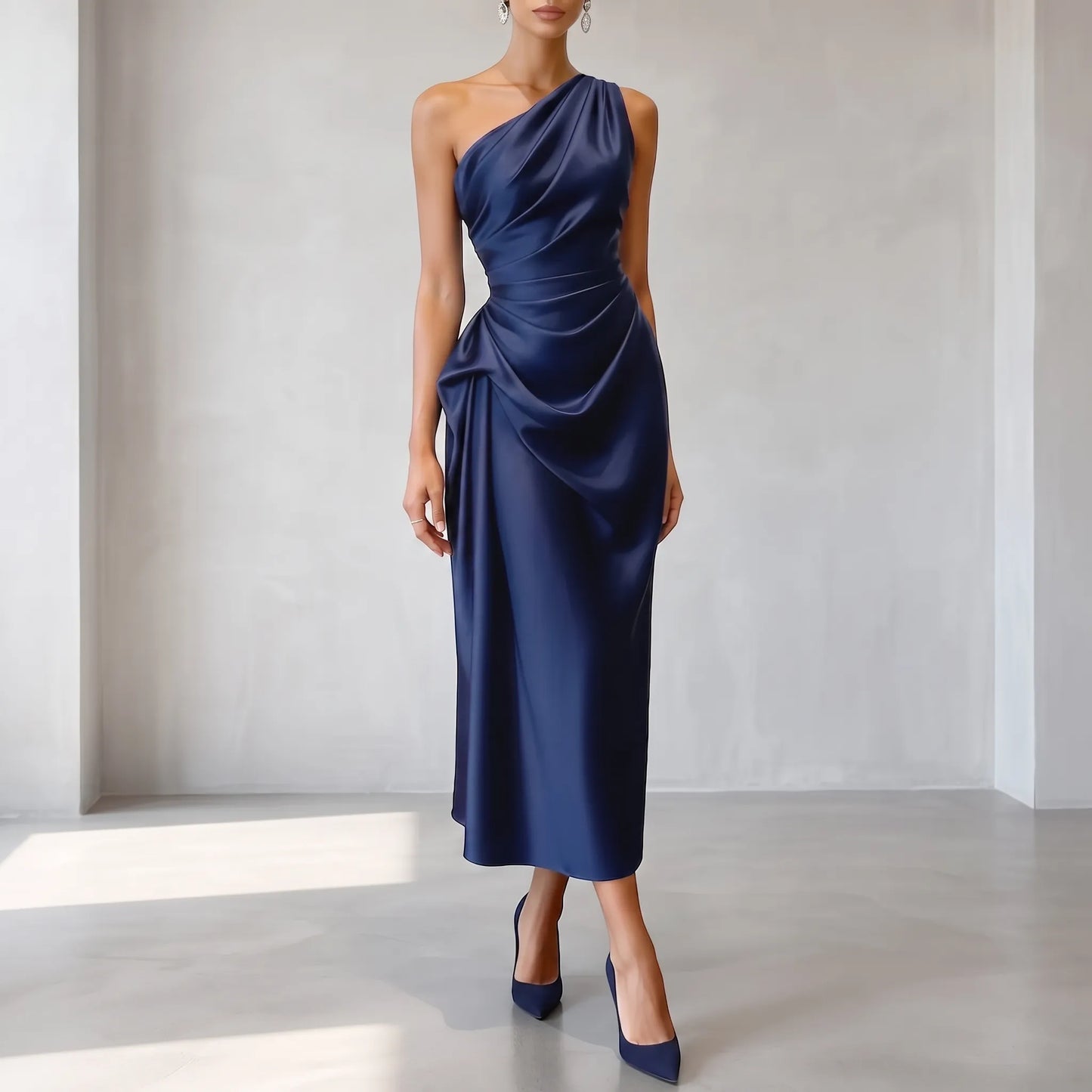 One-Shoulder-Abendkleid -  Minnie
