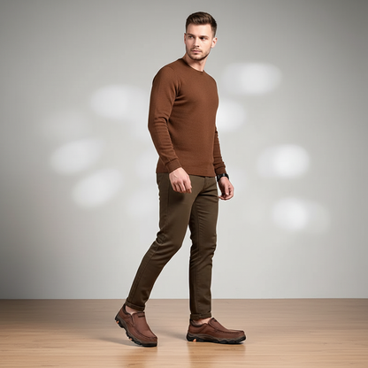 Orthopädischer Herrenschuh Aus Veganem Leder - Cameron