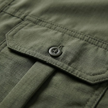Outdoorshirt Met Afritsbare Mouwen - Brett