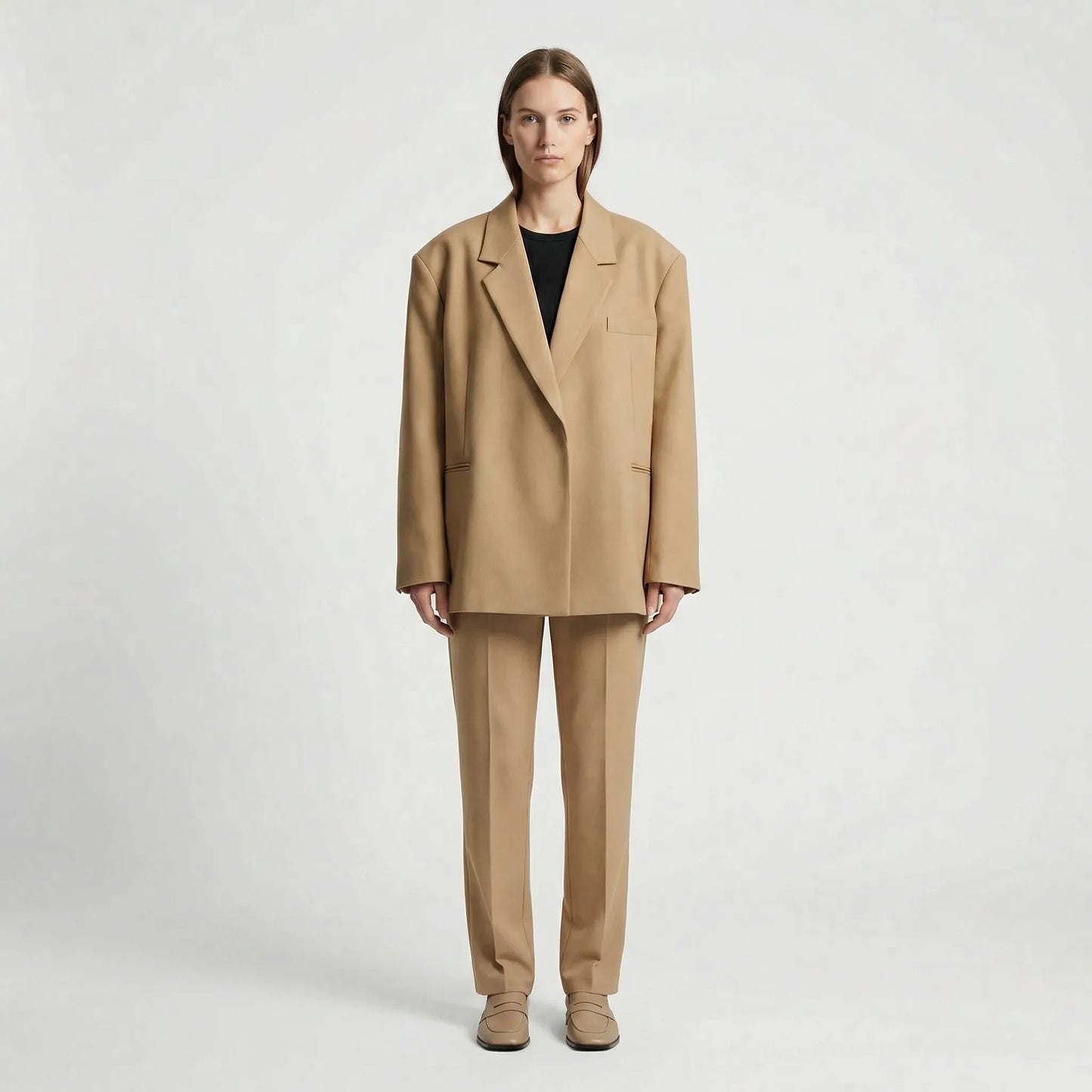 Oversized Damenblazer Mit Klarer Silhouette - Alexia