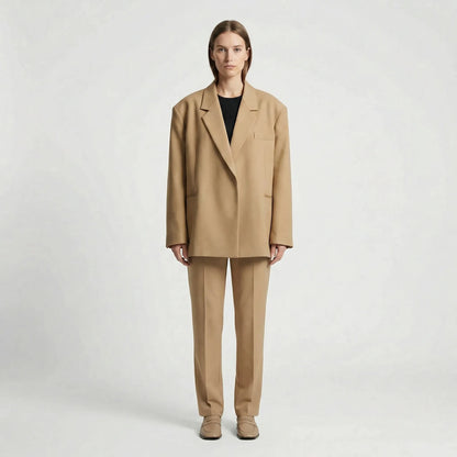 Oversized Damenblazer Mit Klarer Silhouette - Alexia