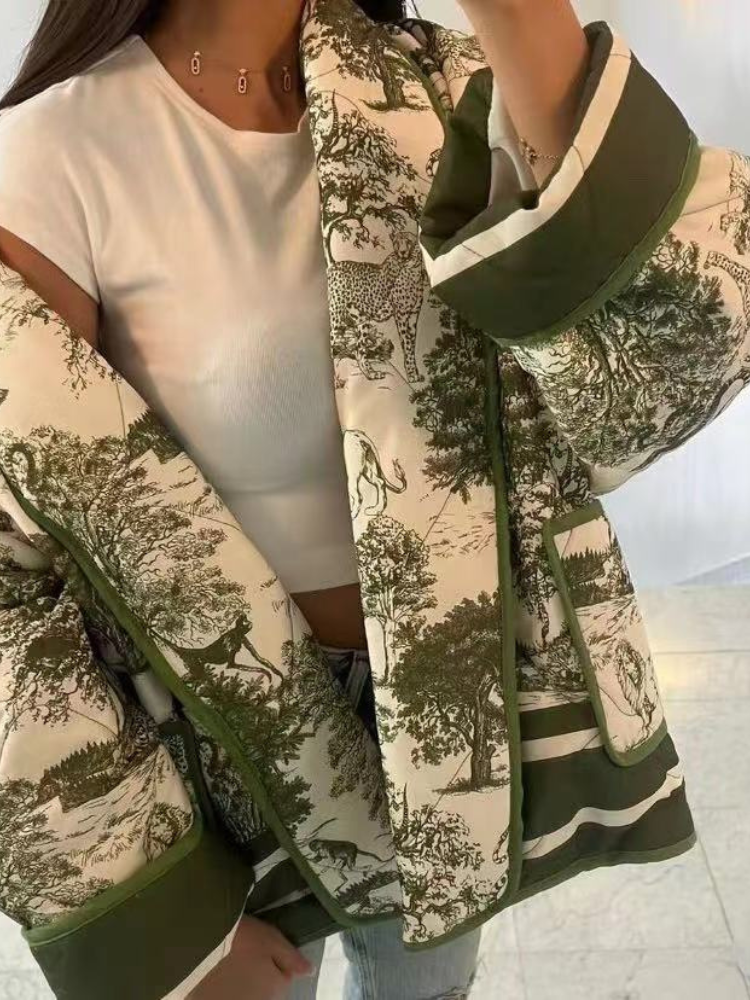 Oversized Gesteppte Jacke - Giuliana