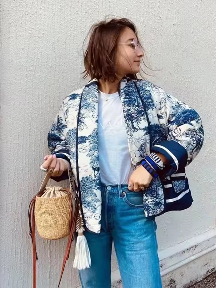 Oversized Gesteppte Jacke - Giuliana