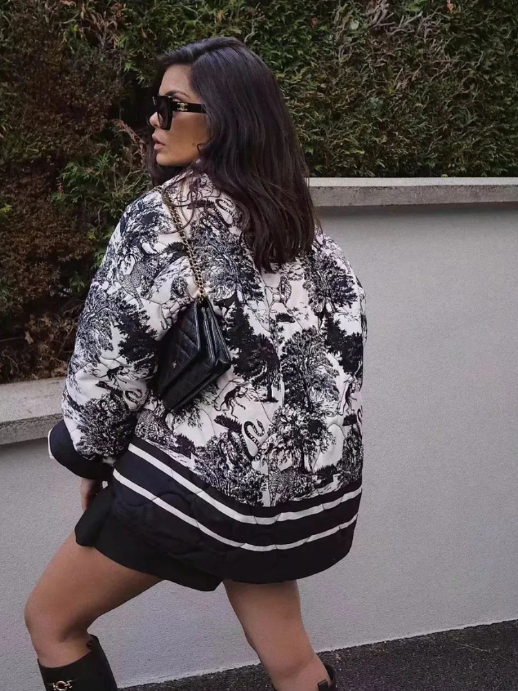Oversized Gesteppte Jacke - Giuliana