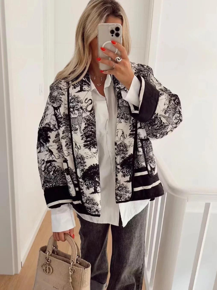 Oversized Gesteppte Jacke - Giuliana