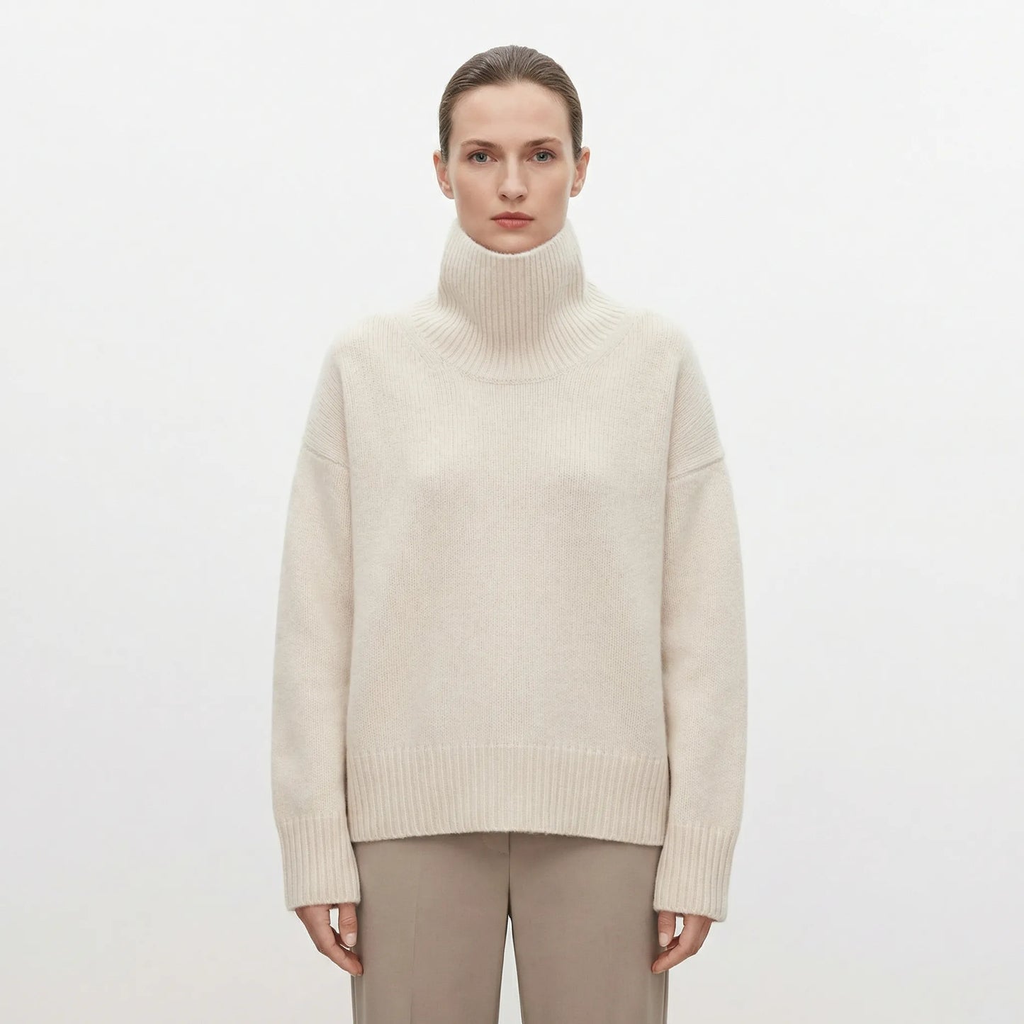 Oversized Rollkragenpullover - Louisa