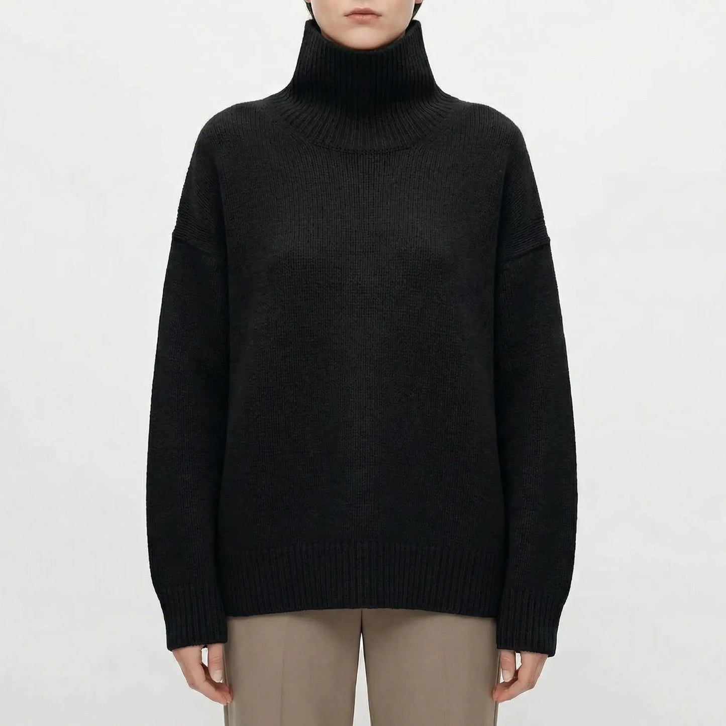 Oversized Rollkragenpullover - Louisa