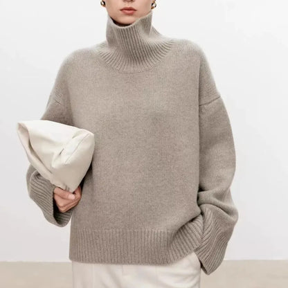 Oversized Rollkragenpullover - Louisa