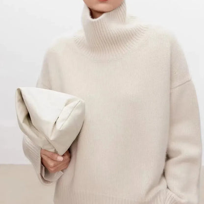 Oversized Rollkragenpullover - Louisa