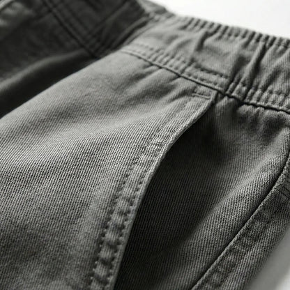 Rechte Cargobroek Met Elastische Taille - Freddie