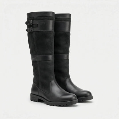 Robuste Damenstiefel Mit Schnallen - Sheila