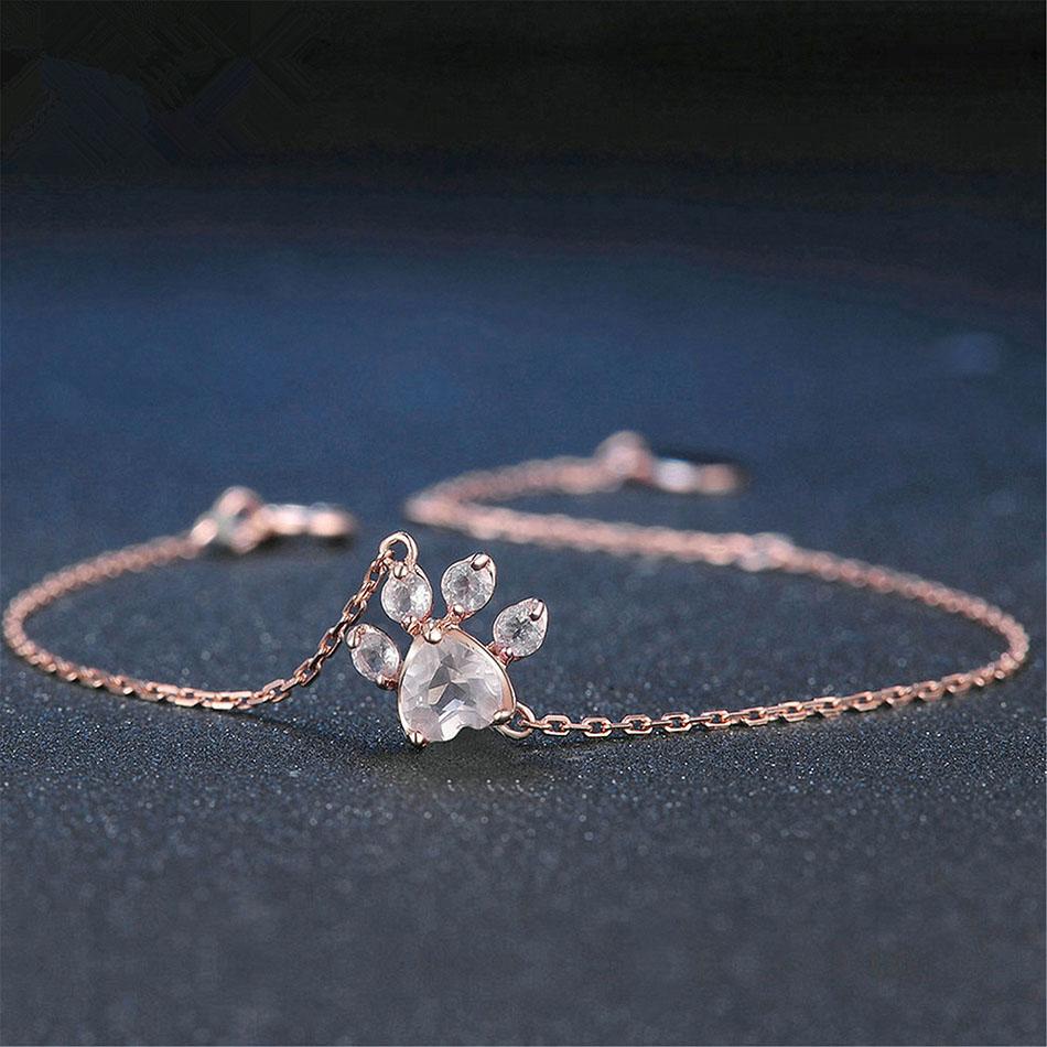 Rosenquarz Armband - PawShine 
