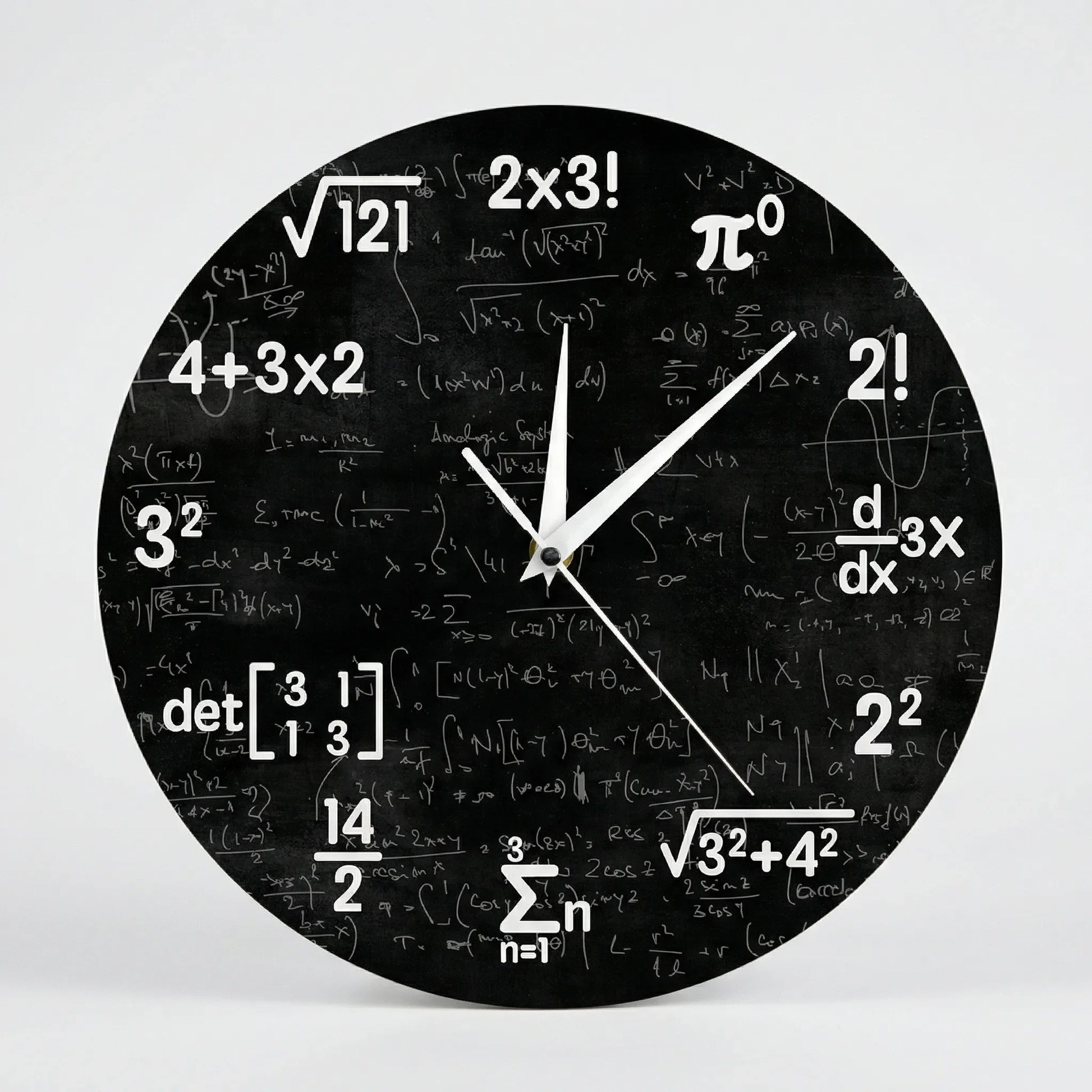 Runde Motiv-Wanduhr - NumeriClock