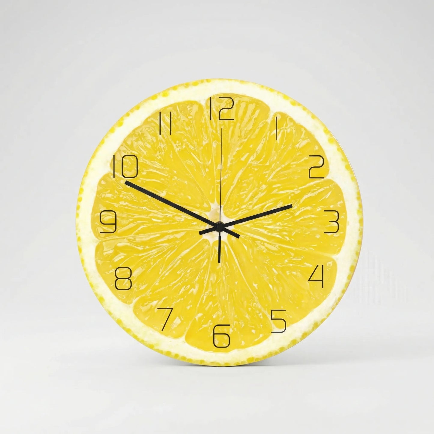 Runde Wanduhr Mit Fruchtmotiv - KiwiLume