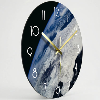 Runde Wanduhr Mit Weltraum-Motiv - Orbitara