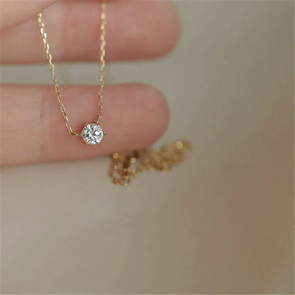 Runde Zirkonkette - ChicLustre 