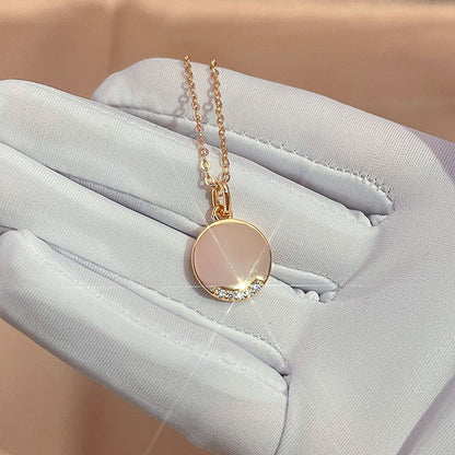 Runde Zirkonkette - GleamNecklace 