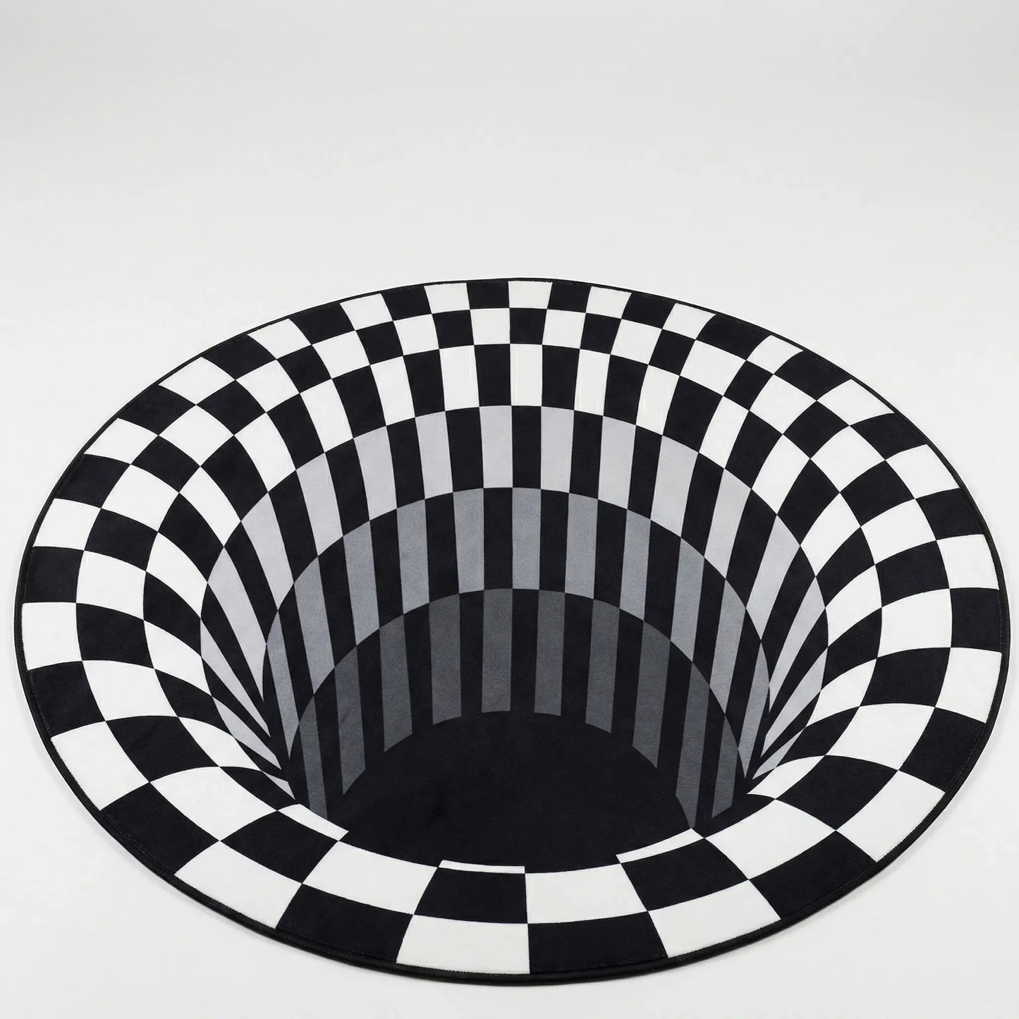Runder 3D-Illusionsteppich - Vortique
