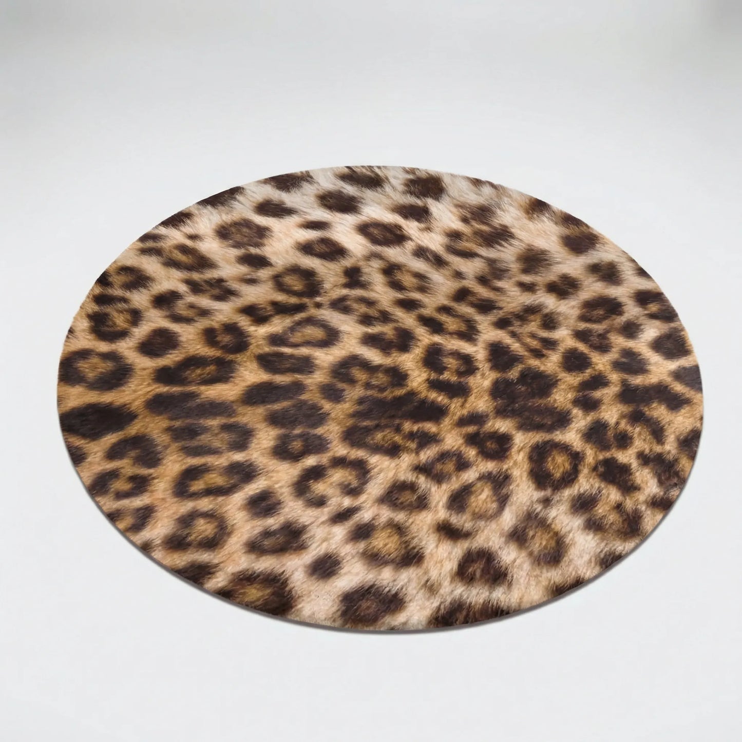Runder Teppich Mit Muster - Leopura