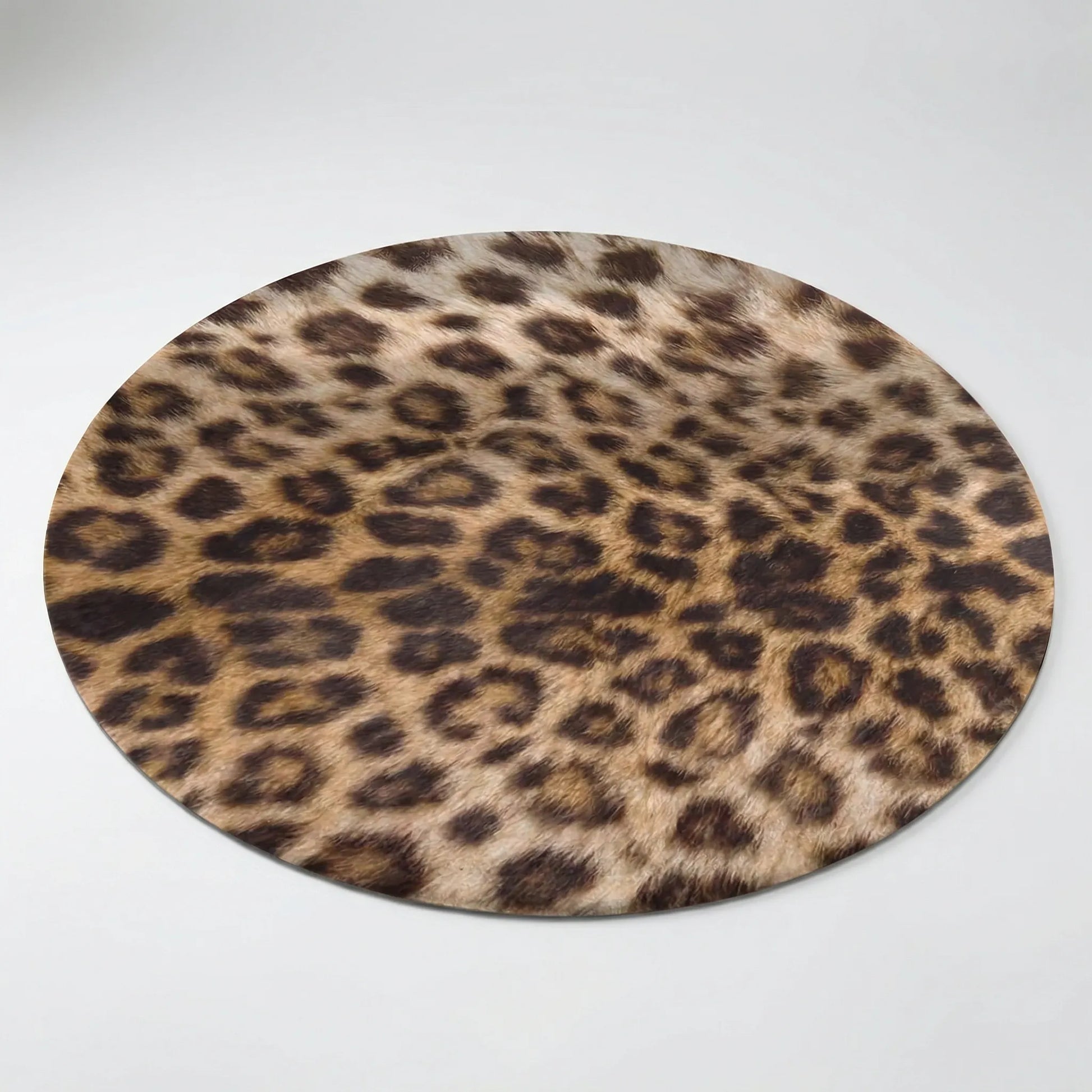 Runder Teppich Mit Muster - Leopura