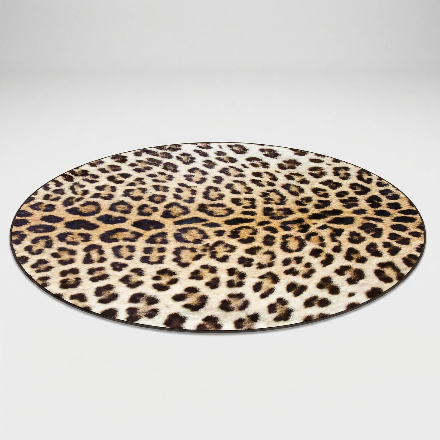Runder Teppich Mit Muster - Leopurex