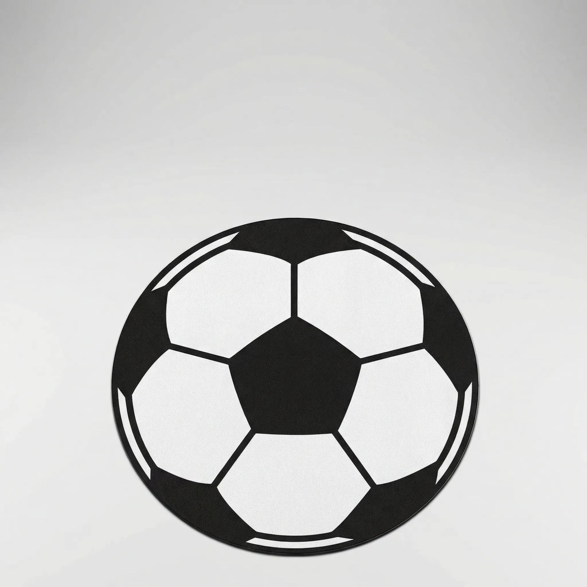 Runder Teppich Mit Sportmotiv - Kickora