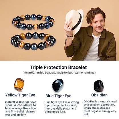 Rundes Armband Aus Stein - ProtectBand 