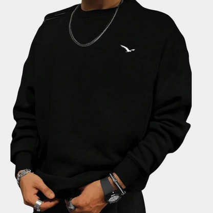 Rundhals Herrenpullover Modern - Tiago