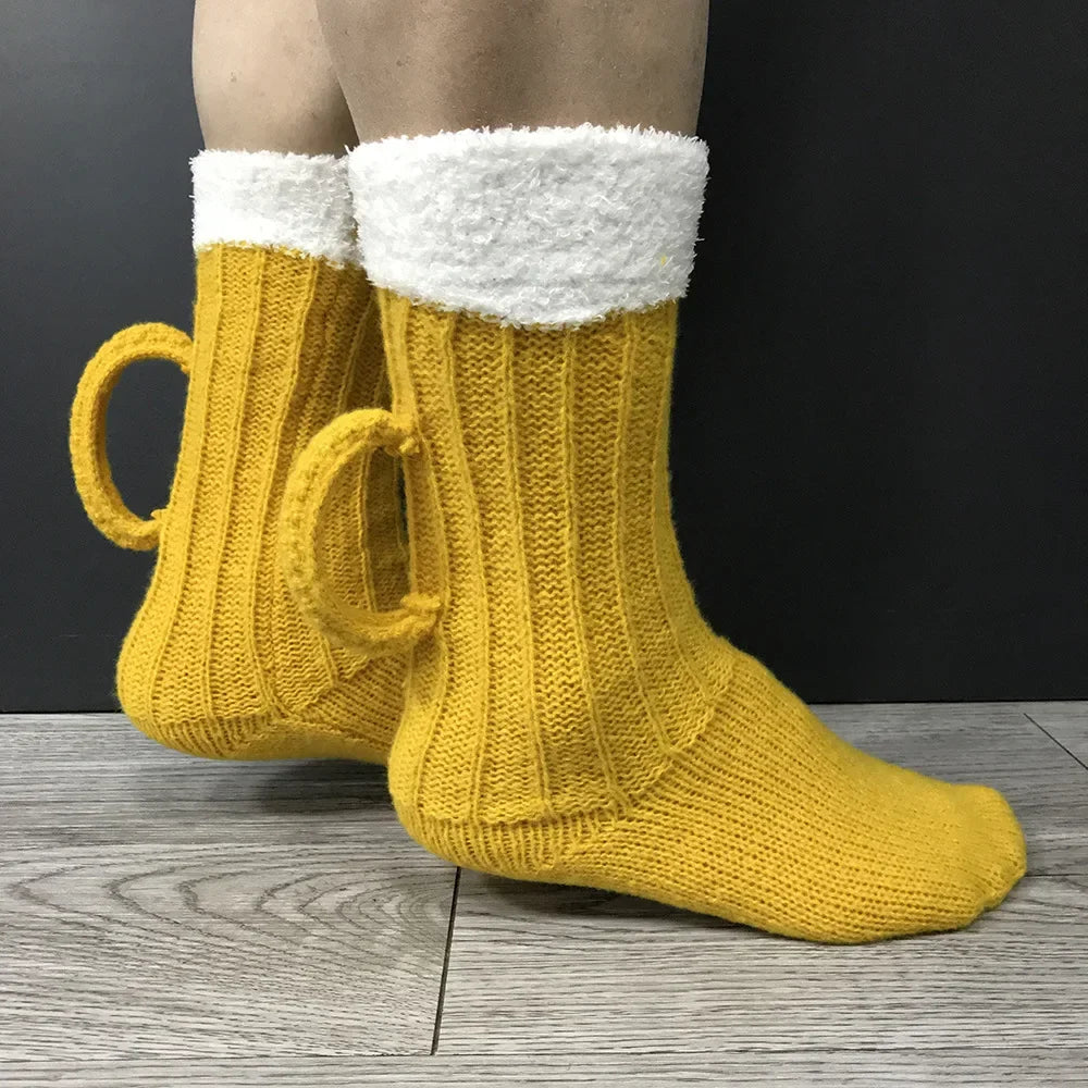 Unisex Socken im Bierkrug-Design – SchaumSocken Oktoberfest 2026