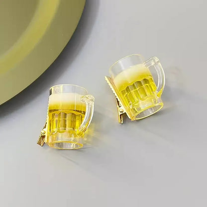 Haarspangen Set im Bierkrug-Design (6er-Set) – SchaumSpangen Oktoberfest 2026