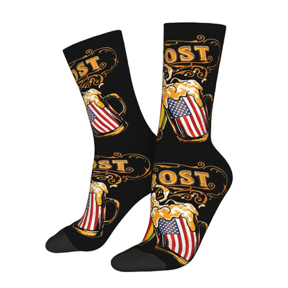 Socken mit Bierkrug-Print (2er-Set) – ProstSocken Oktoberfest 2026