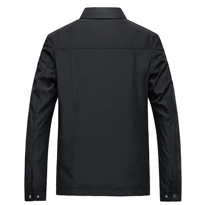 Dünne Herrenjacke mit Business-Design – Laurent