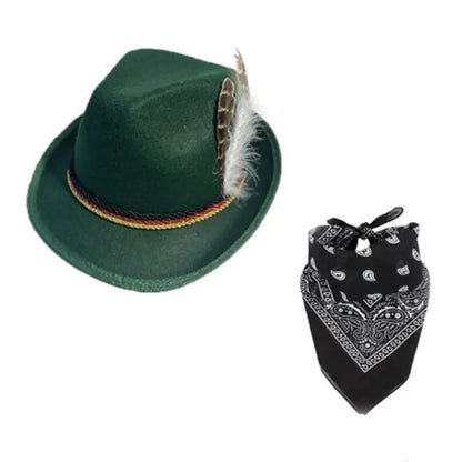 Trachten Accessoire-Set mit Hut & Schal – TrachtenHeld Oktoberfest 2026