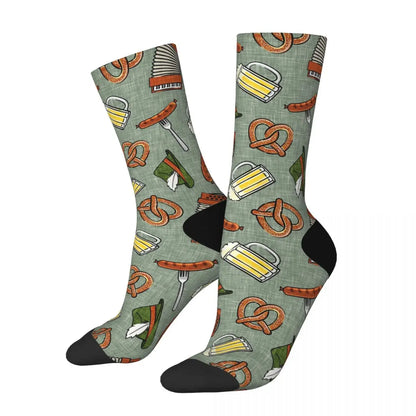 Socken mit Wiesn-Motiven (2er-Set) – FestSocken Oktoberfest 2026