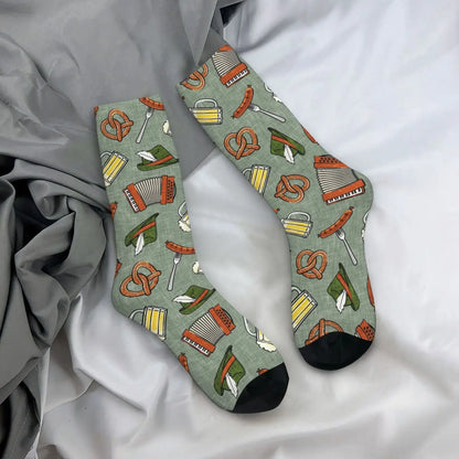 Socken mit Wiesn-Motiven (2er-Set) – FestSocken Oktoberfest 2026