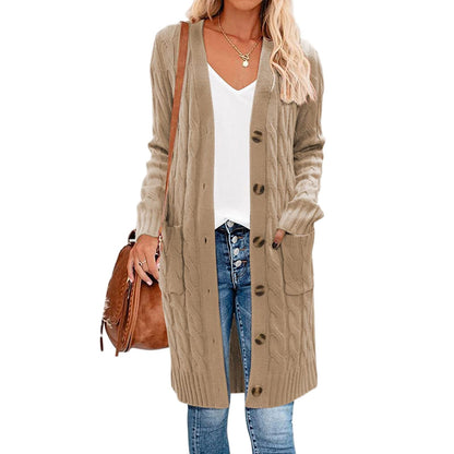 Damen Strick-Cardigan mit Taschen – Noelle