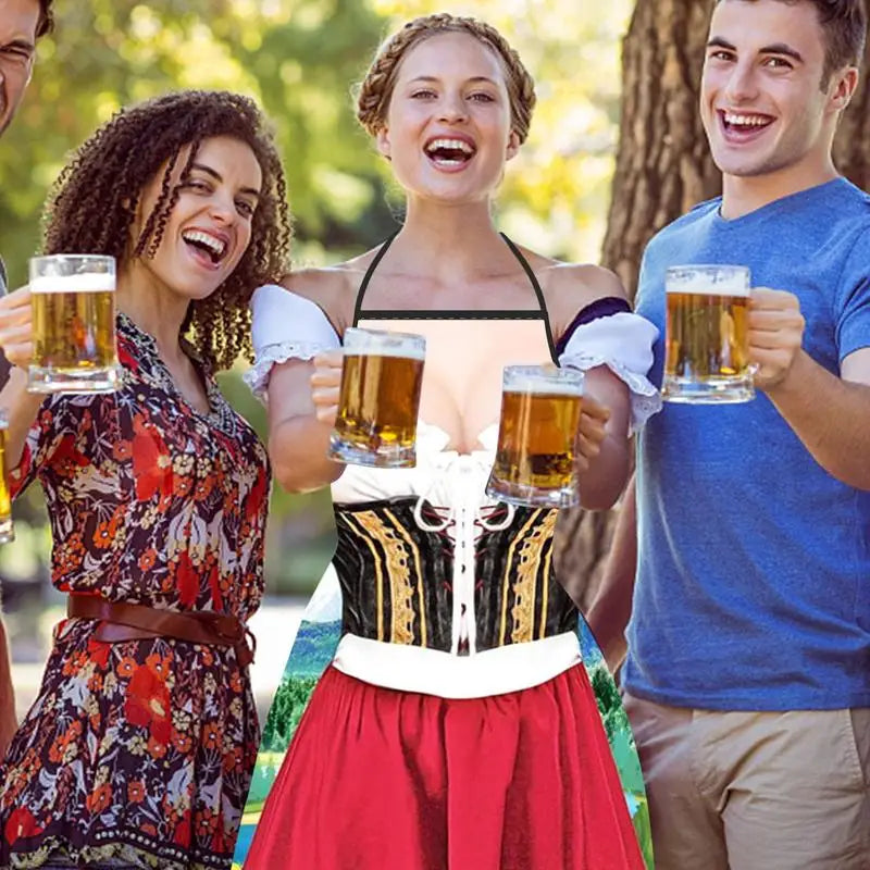 Lustige Bayern-Küchenschürze & Party-Schürze – GaudiGrill Oktoberfest 2026