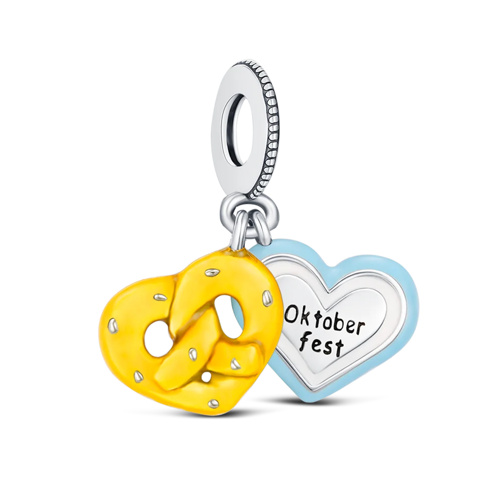 Silberne Armbandanhänger – HerzGlanz Oktoberfest 2026