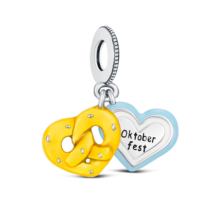 Silberne Armbandanhänger – HerzGlanz Oktoberfest 2026