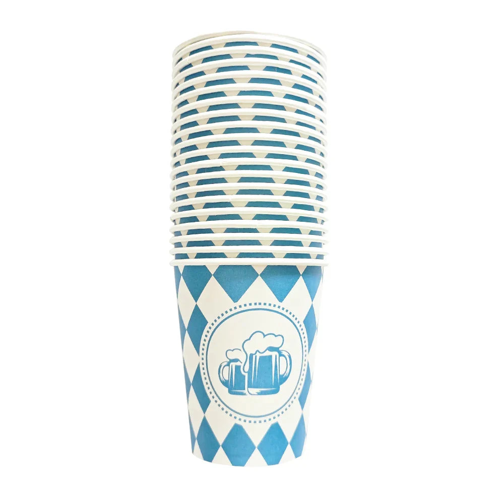 Einweg-Partygeschirr Set im Oktoberfest-Design – ProstPaket Oktoberfest 2026
