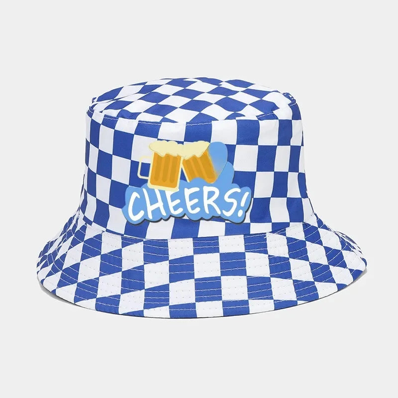 Fischerhut mit Rautenmuster – WiesnKaro Oktoberfest 2026