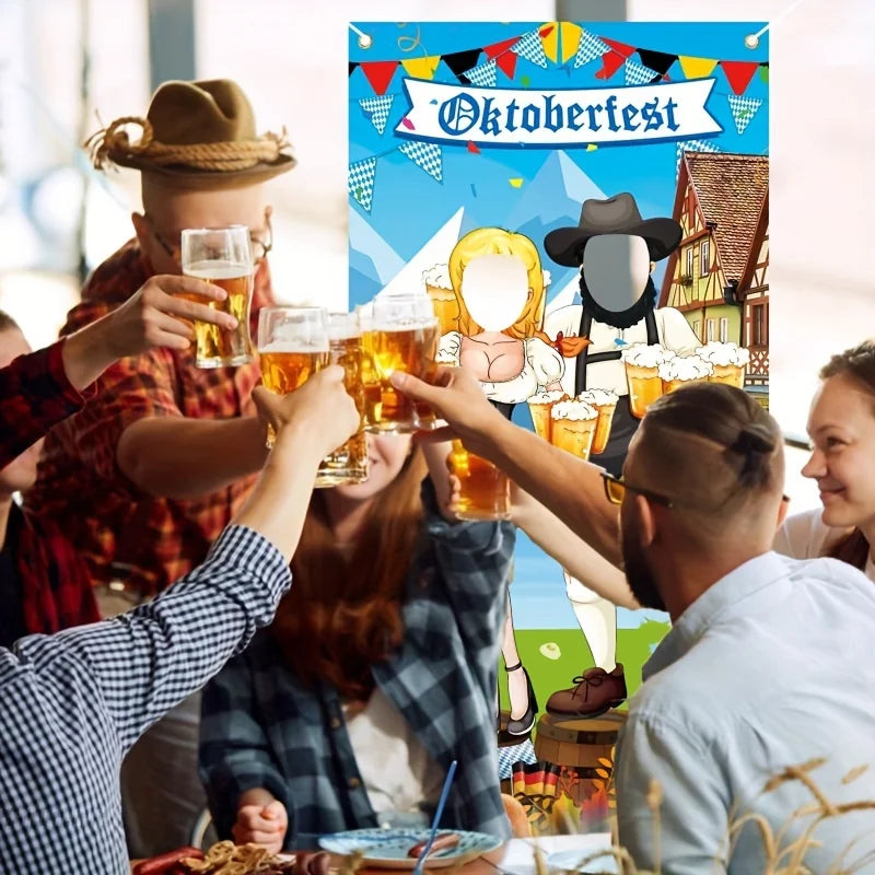 Foto-Hintergrund im Oktoberfest-Design – GaudiKulisse Oktoberfest 2026