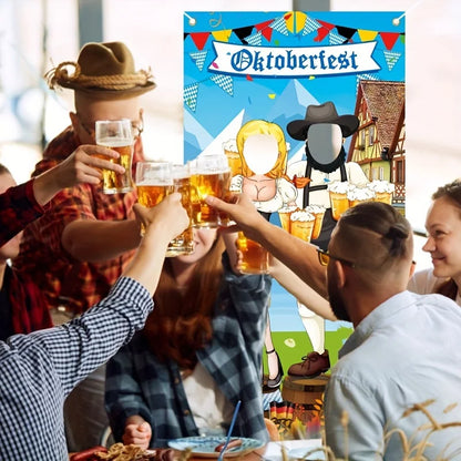 Foto-Hintergrund im Oktoberfest-Design – GaudiKulisse Oktoberfest 2026