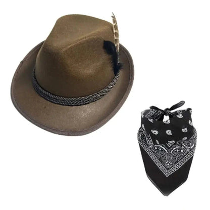 Trachten Accessoire-Set mit Hut & Schal – TrachtenHeld Oktoberfest 2026