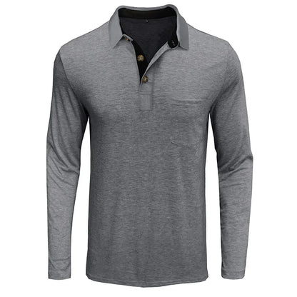 Herren Langarm-Polo atmungsaktiv & vielseitig – Matteo