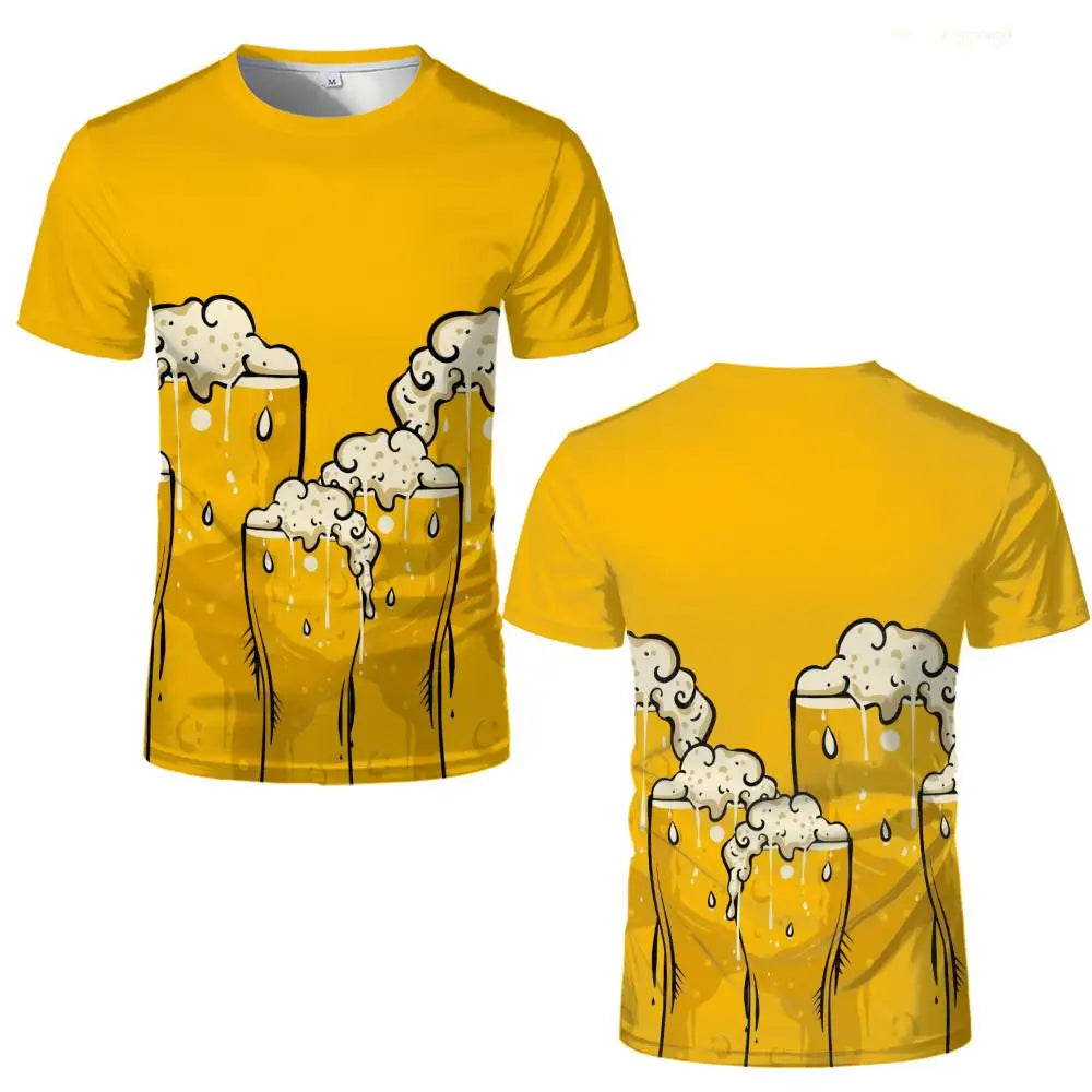 T-Shirt im Bier-Design – SchaumShirt Oktoberfest 2026