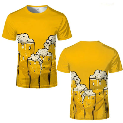 T-Shirt im Bier-Design – SchaumShirt Oktoberfest 2026