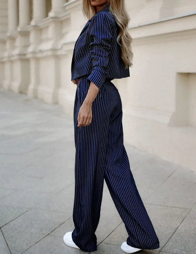 Eleganter und Bequemer Damen Hosenanzug – Camille Herbstedition